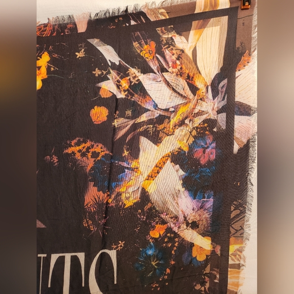 All Saints Floral Scarf - Picture 7 of 8